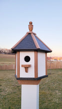 Load image into Gallery viewer, Amish Made Gazebo Birdhouse 1 Nesting Compartment, Poly Bird House, Post Not Included
