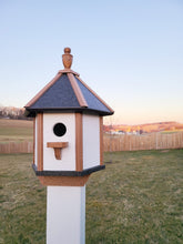 Load image into Gallery viewer, Poly Birdhouse Amish Handcrafted, 1 Hole Bird House
