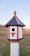 Load image into Gallery viewer, Country Bird House Amish Made, 1 Nesting Compartment Poly Birdhouse
