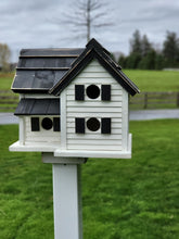 Load image into Gallery viewer, Purple Martin Amish Handmade Bird House With 6 Nesting Compartments
