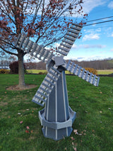 Amish Handmade Windmill Poly Weather-resistant in Multi Colors