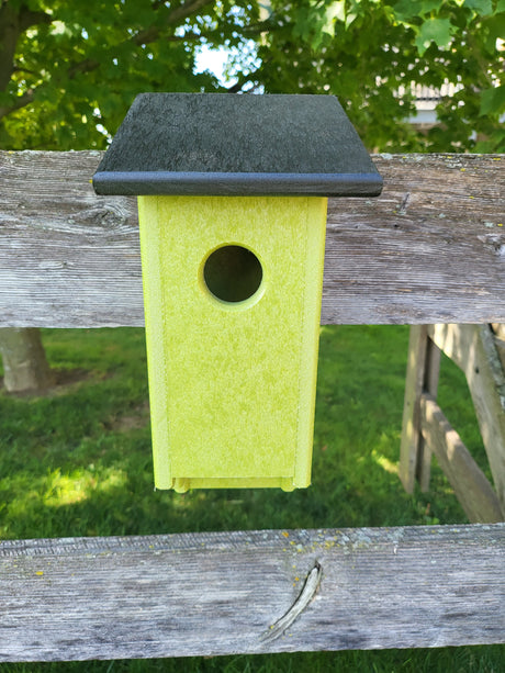 Bluebird Birdhouse Amish Handmade Bird House Multi Colors Poly Lumber Weather Resistant