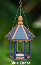 Load image into Gallery viewer, Hanging Poly Gazebo Bird Feeder Multi Colors 6 Sided Amish Handmade, Made in USA
