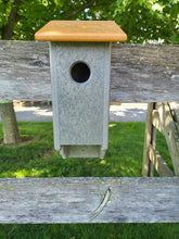 Load image into Gallery viewer, Bluebird Birdhouse Amish Handmade Bird House Multi Colors Poly Lumber Weather Resistant
