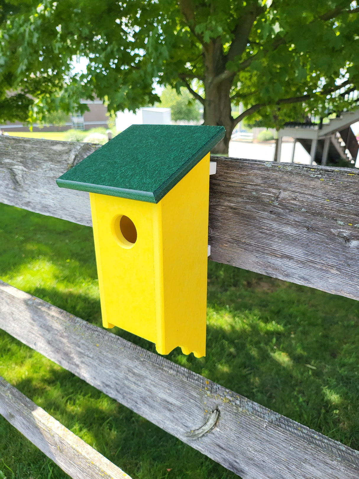 Bluebird Birdhouse Amish Handmade Bird House Multi Colors Poly Lumber Weather Resistant