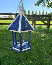 Load image into Gallery viewer, Hanging Poly Gazebo Bird Feeder Multi Colors 6 Sided Amish Handmade, Made in USA
