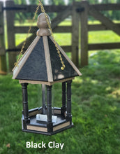 Load image into Gallery viewer, Hanging Poly Gazebo Bird Feeder Multi Colors 6 Sided Amish Handmade, Made in USA
