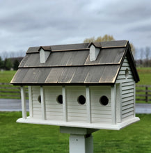 Load image into Gallery viewer, Martin Birdhouse - Amish Handmade Primitive Design - 6 Nesting Compartments - Birdhouse outdoor
