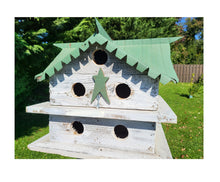 Load image into Gallery viewer, Martin Birdhouse - Amish Handmade Primitive Design - 10 Nesting Compartments - Birdhouse outdoor
