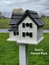 Load image into Gallery viewer, Purple Martin Amish Handmade Bird House With 6 Nesting Compartments
