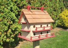 Load image into Gallery viewer, Purple Martin Bird House - Amish Handmade - 14 Nesting Compartments - Weather Resistant
