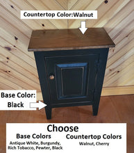Load image into Gallery viewer, Handmade Cabinet - Fully Assembled - Nightstand - Home Décor - Primitive Cabinet - Fireplace Cabinet - Bathroom Cabinet - Kitchen Cabinet
