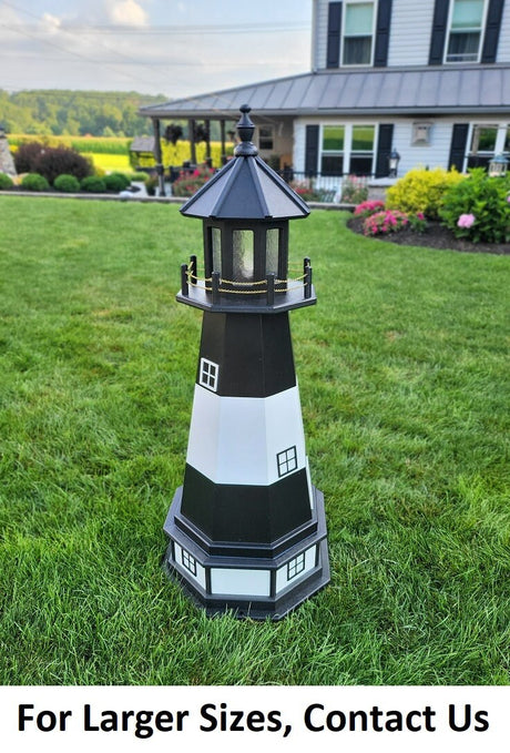 Cape Canaveral Solar Lighthouse - Amish Handmade - Landmark Design- Garden Light - Garden Decoration