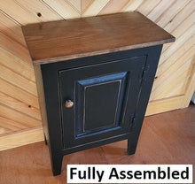 Load image into Gallery viewer, Handmade Cabinet - Fully Assembled - Nightstand - Home Décor - Primitive Cabinet - Fireplace Cabinet - Bathroom Cabinet - Kitchen Cabinet - Living Room Furniture
