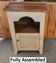 Load image into Gallery viewer, bookshelf, nightstand, end table, fireplace cabinet, side table pantry cabinet, kitchen cabinet, Amish handmade, book shelf, storage, fireplace cabinet, living room , living room storage
