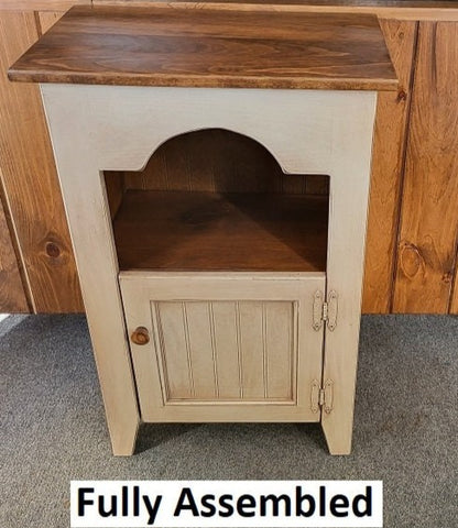 Shelf Stand - Fully Assembled - Furniture - Home Décor - Nightstand - Living - Book Shelf - Amish Handmade - Fireplace - Bathroom Cabinet