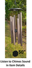 Load image into Gallery viewer, 42&quot;-82&quot; Wind Chimes Amish Handmade - Deep Tone - Melody - Sound Healing - Outdoor Decor - Aluminum Tubes - Wind Bells - Meditation - Nature - Garden Decoration
