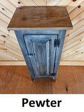 Load image into Gallery viewer, Pantry Cabinet - Fully Assembled - Primitive Jelly Cabinet - Rustic Chimney Cabinet - Home Décor- Amish Handmade - Rustic Cupboard - Living Room Furniture
