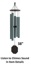 Load image into Gallery viewer, 38&quot;-56&quot; Wind Chimes Amish Handmade - Soothing - Deep Tone - Sound Healing - Outdoor Decor - Aluminum Tubes- Wind Bells - Meditation - Nature
