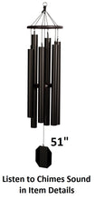 Load image into Gallery viewer, 51&quot;-84&quot;  Wind Chimes  Amish Handmade - Aluminum Tubes - Deep Tone - Healing - Outdoor Decor - Soothing - Wind Bells - Meditation - Nature - Garden Decoration
