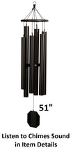 Load image into Gallery viewer, 51&quot;-84&quot; Wind Chimes Amish Handmade - Aluminum Tubes - Deep Tone - Healing - Outdoor Decor - Soothing - Wind Bells - Meditation - Nature
