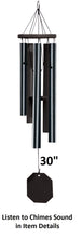 Load image into Gallery viewer, 30&quot;-66&quot; Wind Chimes Amish Handmade - Deep Tone - Aluminum Tubes - Sound Healing - Outdoor Decor - Wind  - Wind Bells - Meditation - Nature
