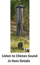 Load image into Gallery viewer, 30&quot;-66&quot; Wind Chimes Amish Handmade - Deep Tone - Aluminum Tubes - Sound Healing - Outdoor Decor - Wind  - Wind Bells - Meditation - Nature

