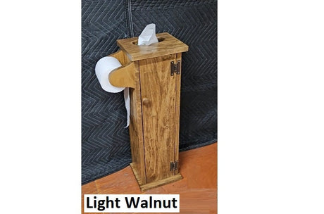 Rustic toilet paper stand, standing toilet paper, toilet paper holder, freestanding toilet paper, reclaimed wood toilet paper stand, primitive toilet paper storage, rustic toilet paper cabinet
