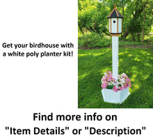 Load image into Gallery viewer, Poly Bird House - Amish Handmade - 1 Nesting Compartment - Weather Resistant - Bird Lovers - Outdoors - Garden - Backyard - Bird Sanctuary
