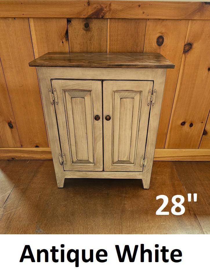 2 Door Cabinet - Fully Assembled - TV Stand - Primitive - Storage - TV Cabinet - Amish Handmade - Multipurpose Cabinet - Rustic -Case Goods