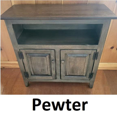 TV Stand - 3 Door Cabinet - Primitive - Storage - TV Cabinet - Amish Handmade - Multipurpose Cabinet - Rustic - Case Goods - Fully Assembled