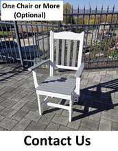 Load image into Gallery viewer, Amish Handmade Patio Set - Chair Set - Poly - Adirondack - Pub Chairs - Outdoor Furniture - Table Set - Dining Table - Outdoors - Backyard
