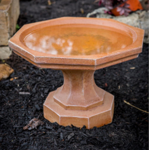 Birdbath - Garden Décor - Handmade - Patio - Garden Accent - Natural - Bird Lovers - Outdoors - Birdwatch