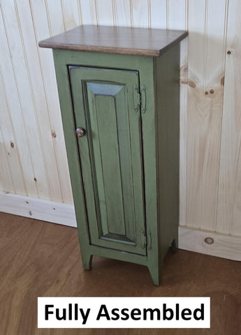 Pantry Cabinet - Fully Assembled - Primitive Jelly Cabinet - Rustic Chimney Cabinet - Home Décor- Amish Handmade - Rustic Cupboard