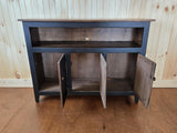 TV Stand - 3 Door Cabinet - Primitive - Storage - TV Cabinet - Amish Handmade - Multipurpose Cabinet - Rustic - Case Goods - Fully Assembled