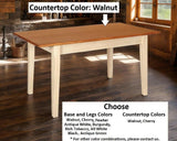 Dining Table - Amish Handmade - Furniture - Living Room Table - Home Décor - Farmhouse - Country Decor - Primitive - Rustic Table - Dining