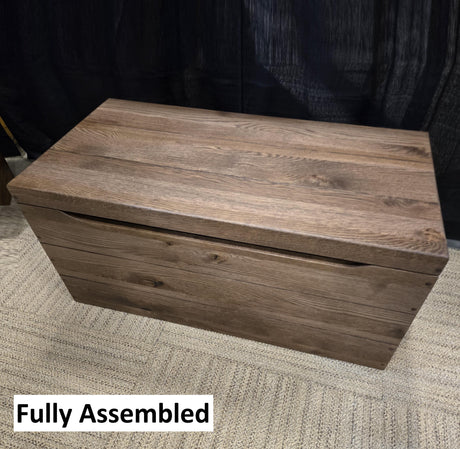 Amish Handmade Trunk - Toy Box - Storage Box - Vintage Chest Box - Rustic - Keepsake Box - Antique - Hope Chest - Blanket Chest - Hobby Box