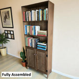 Bookshelf Furniture Rustic Bookcase Organizer Shelf Bookcase Decor Home Furniture For Book Lovers Rustic Book Shelf Unique Furniture Antique