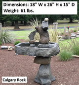 Birdbath - Watering Dish - Garden Décor - Handmade - Patio - Gift - Garden Accent - Natural - Bird Lovers - Outdoors - Birdwatch