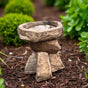 Birdbath - Garden Décor - Handmade - Patio - Gift - Garden Accent - Natural - Bird Lovers - Outdoors - Birdwatch