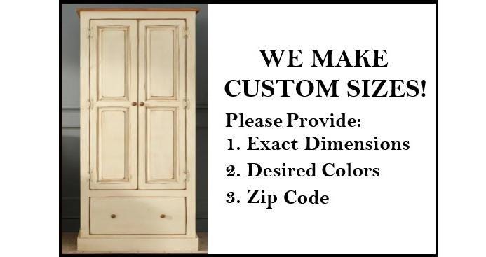 Amish Handmade Multipurpose Cabinet - Large Cabinet - Cabinet with Drawer - Farmhouse -Organizer- Storage - Rustic - Case Goods - Home Decor