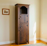 Farmhouse Furniture Living Room Cabinet Wooden Pantry Cabinet Hutch Cabinet Antique Furniture Kitchen Decor Home Cabinet Storage Furniture - Wood Cabinets