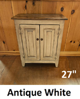 2 Door Cabinet - Amish Furniture - TV Stand - Primitive - Storage -  TV Cabinet - Amish Handmade - Multipurpose Cabinet - Rustic- Case Goods - Cabinets, Dresser, Table