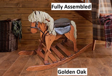 Load image into Gallery viewer, Amish Handmade Rocking Horse - Children&#39;s Toy - Vintage - Decorative - Wooden Toy - Toddler Gift - Animal Toy - Collectible - Toddler Gift
