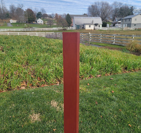 Wooden Post, Color Options Amish Painted, Made of Yellow Pine, Size Options, Pressure-treated Post.