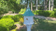 Copper Roof Birdhouse Handmade, Octagon Shape, Patina Copper Extra Large With 4 Nesting Compartments, Predator Guards