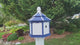 Birdhouse Poly Amish Handmade 3 Nesting Compartments Weather Resistant Birdhouse Outdoor