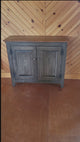 2 Door Cabinet - Fully Assembled - TV Stand - Primitive - Storage -  TV Cabinet - Amish Handmade - Multipurpose Cabinet - Rustic- Case Goods