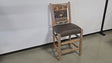 Amish Handmade 2 Barstool Chairs - Furniture - Primitive - Upholstered - Cushion - Vintage - Backrest - Chair Set - Furniture - Living Room