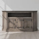 Amish Handmade TV Stand - 3 Door Cabinet - Primitive - Storage - TV Cabinet - Home - Multipurpose Cabinet - Rustic - Open Shelf TV Console
